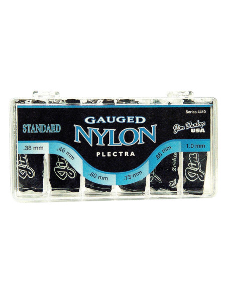 Caja 216 Púas Dunlop 4410 Nylon Standard