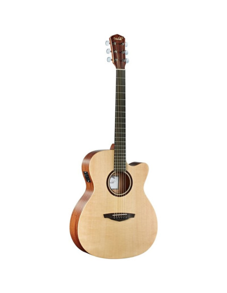 Guitarra Acústica Veelah V1-GACE Cutaway Electrificada