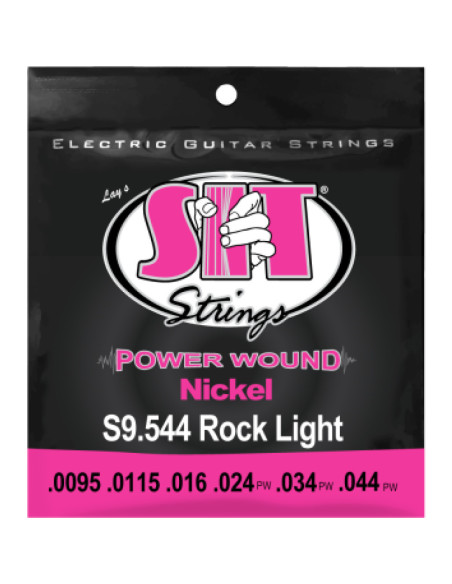 Juego Cuerdas Guitarra Eléctrica SIT Powerwound S9544 0095-044