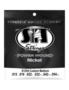 Juego Cuerdas Guitarra Eléctrica SIT Powerwound S1254 012-054