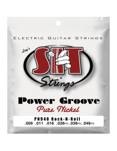 Juego Cuerdas Guitarra Eléctrica SIT Power Groove PN946 009-046