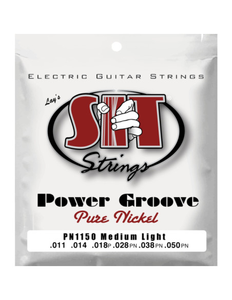 Juego Cuerdas Guitarra Eléctrica SIT Power Groove PN1150 011-050