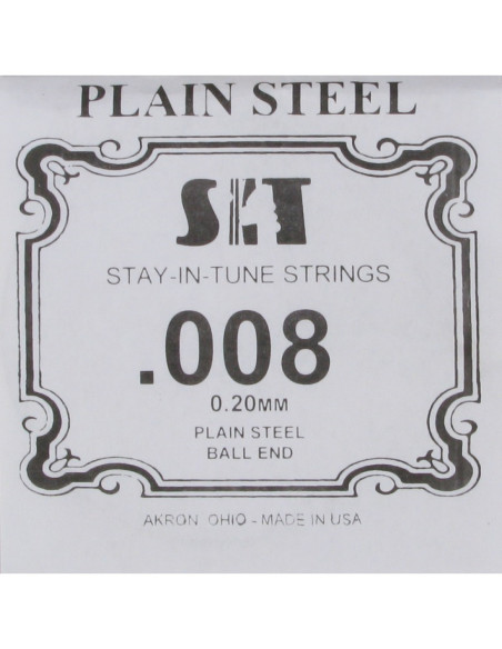 Cuerda Guitarra Eléctrica SIT .008