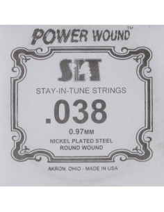 Cuerda Guitarra Eléctrica SIT .038PW