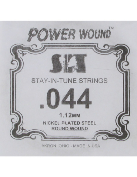 Cuerda Guitarra Eléctrica SIT .044PW