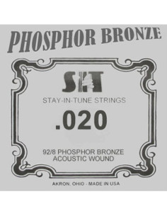 Cuerda Guitarra Acústica Phosphor Bronze SIT .020B