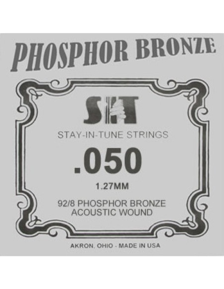 Cuerda Guitarra Acústica Phosphor Bronze SIT .050B