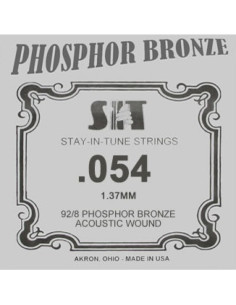 Cuerda Guitarra Acústica Phosphor Bronze SIT .054B
