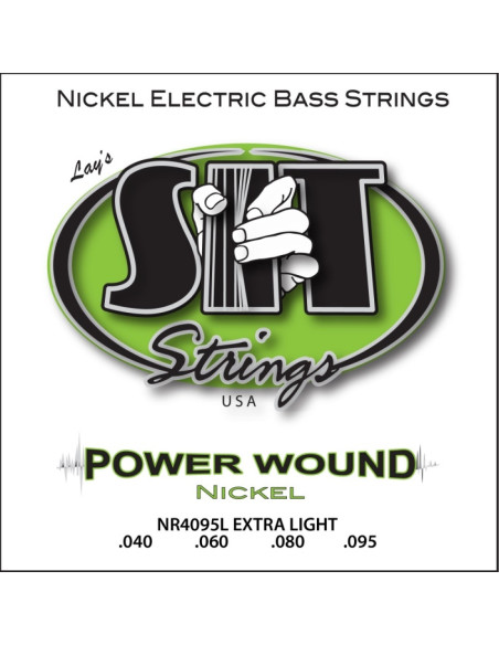 Juego Cuerdas Bajo SIT Powerwound NR4095L 040-095