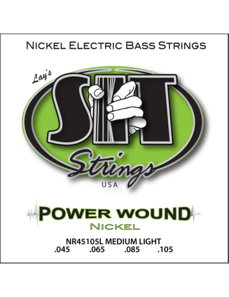 Juego Cuerdas Bajo SIT Powerwound NR45105L 045-105