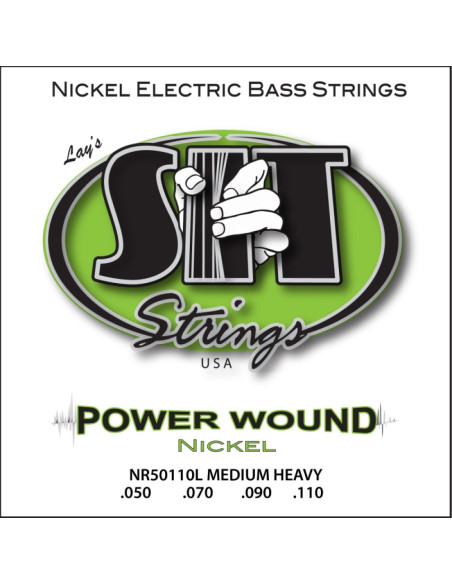 Juego Cuerdas Bajo SIT Powerwound NR50110L 050-110