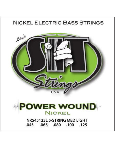Juego 5 Cuerdas Bajo SIT Powerwound NR545125L 045-125