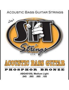 Juego Cuerdas Bajo Acustico SIT  ABG45105L 045-105