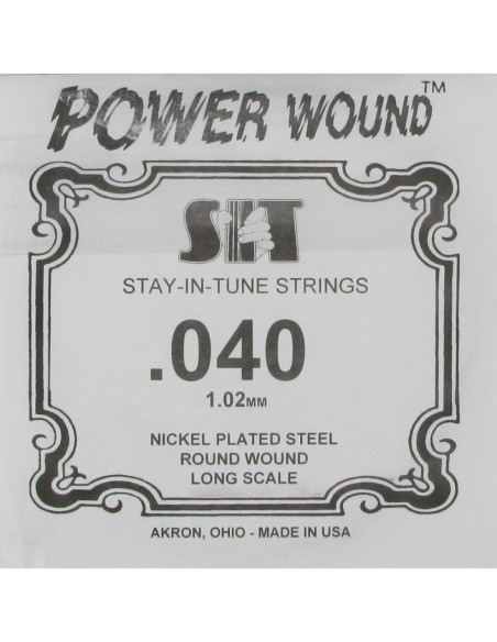 Cuerda Bajo Eléctrico SIT .40NR