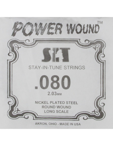 Cuerda Bajo Eléctrico SIT .80NR