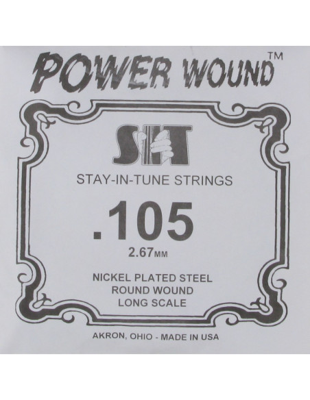 Cuerda Bajo Eléctrico SIT .105NR