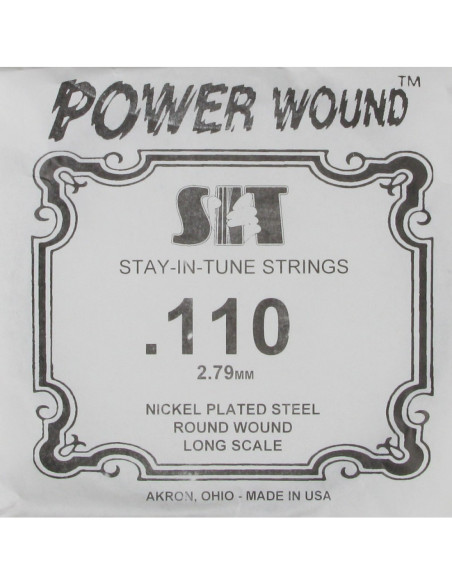 Cuerda Bajo Eléctrico SIT .110NR