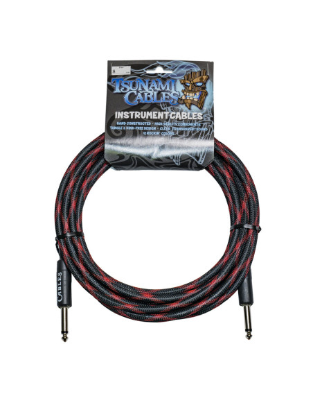 Tsunami Cable G15-STBW Recto/Recto 4,5m Black Widow