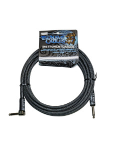 Tsunami Cable G15-RSCA Acodado 4,5m Carbon