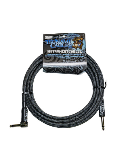 Tsunami Cable G15-RSCA Acodado 4,5m Carbon