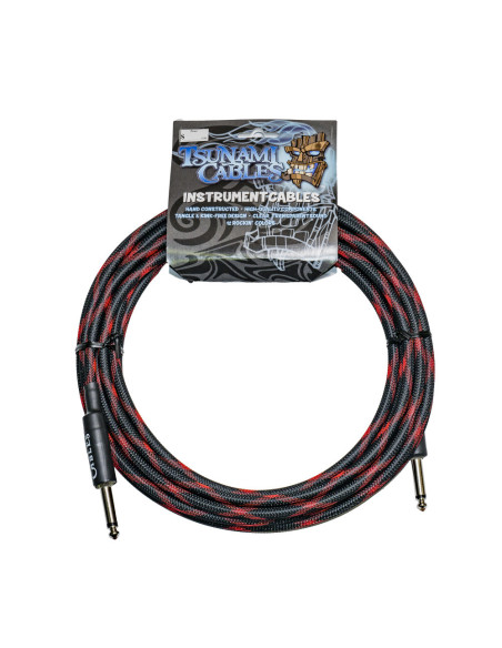 Tsunami Cable G20-STBW Recto/Recto 6m Black Widow