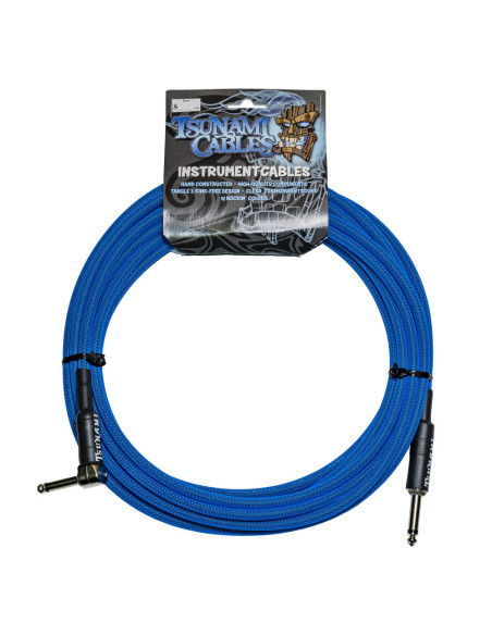 Tsunami Cable G20-RSTB Acodado 6m TC Blue