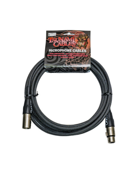 Tsunami Cable M15-XSCA Micrófono 4,5m Carbon