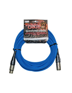 Tsunami Cable M20-XSTB Micrófono 6m TC Blue