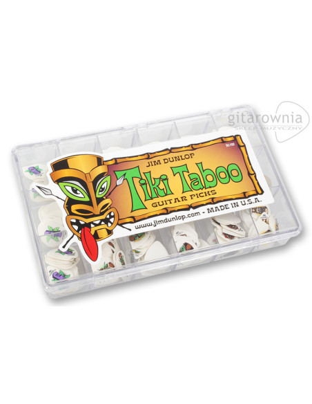 Caja 432 Púas Dunlop BL-102 Blackline Tiki Taboo