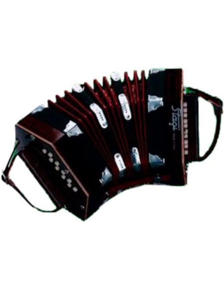 Concertina Stagi R8-2 Madera Caoba