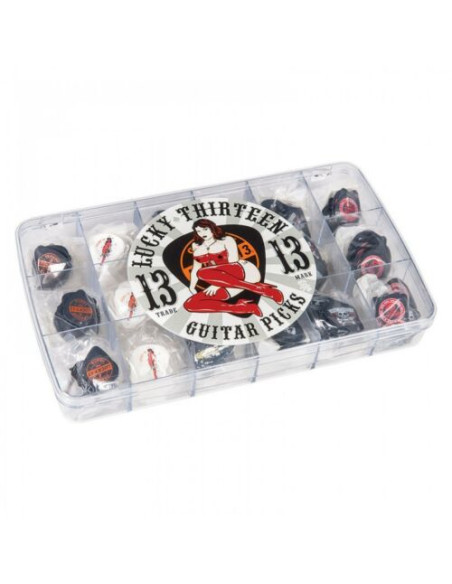 Caja 432 Púas Dunlop L-13B Lucky-13