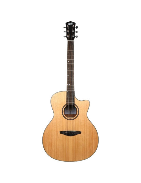 Guitarra Acústica Veelah VGACSM Tapa Abeto Cutaway