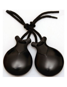 Castañuela Jale Fibra Negra Prensada 10 85-10