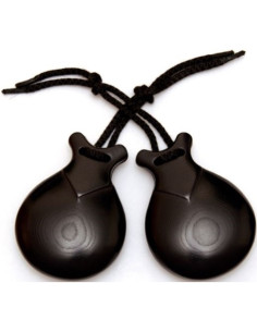 Castañuela Jale Tela Negra Prensada 9 86-9