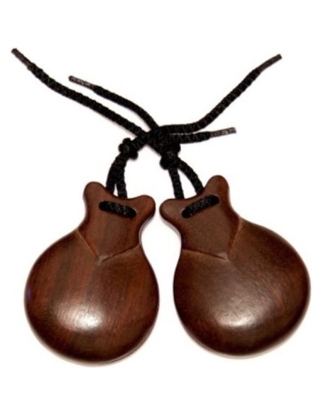 Castañuela Jale Imitación Bubinga Caoba 6 108-6