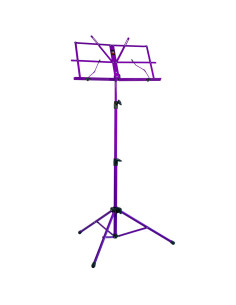 Atril TCM MS-531PU Púrpura Con Funda