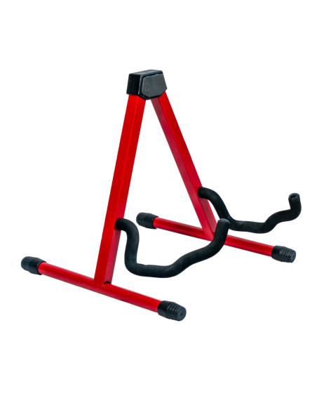 Soporte Guitarra Suelo TCM GS-505RD Rojo
