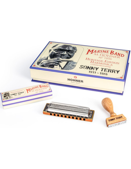 Armónica Hohner Marine Band Sonny Terry Heritage Edition M191101