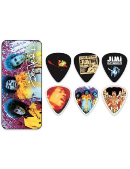 Lata 12 Púas Dunlop JHPT-01M Jimi Hendrix Experienced?