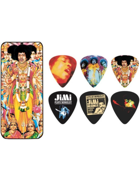 Lata 12 Púas Dunlop JHPT-02M Jimi Hendrix Boald as Love