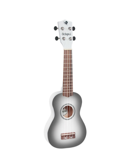 Ukelele Soprano Octopus UK-205 WHB Blanco Burst