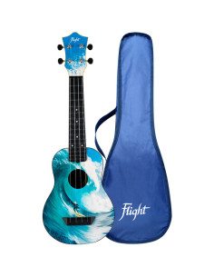 Ukelele Soprano Flight TUS-25 Travel Surf