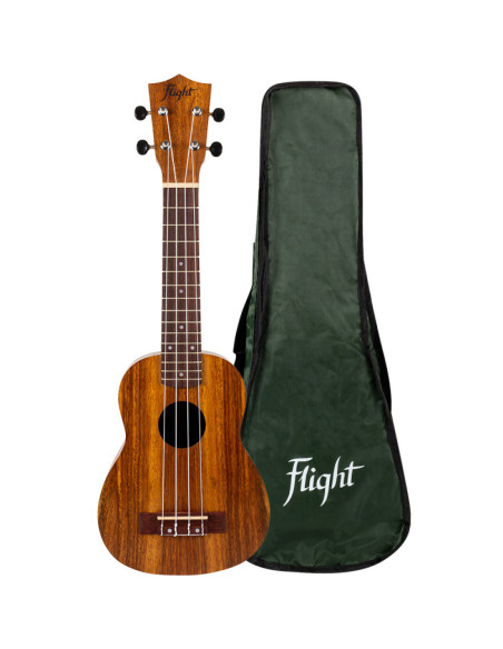 Ukelele Soprano Flight NUS-200 Natural Teca