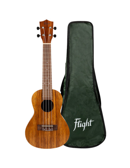 Ukelele Concert Flight NUC-200 Natural Teca