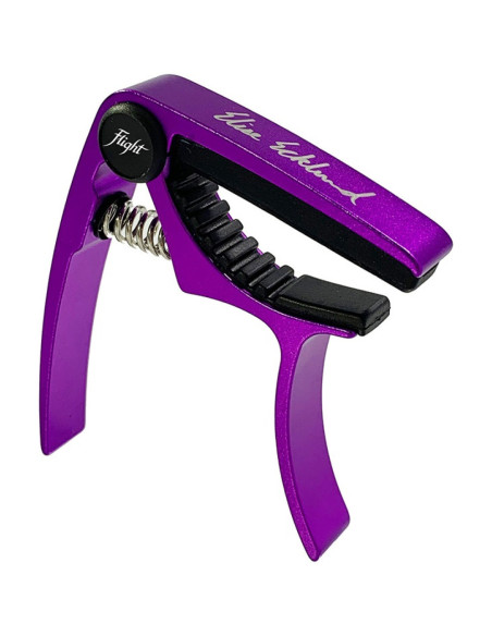 Cejilla Ukelele Flight FC-EE Elise Ecklund Púrpura