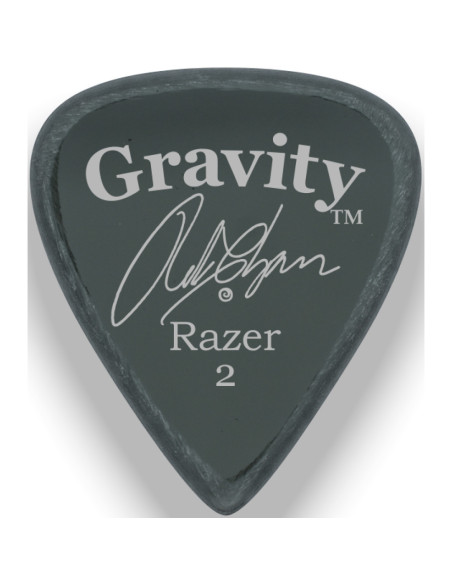 Púa Gravity Razer Standard 2.0mm Mate Smoke Chapman GRCSP