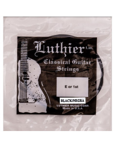 Cuerda 1 Luthier Negra Clásica LU-B1-30