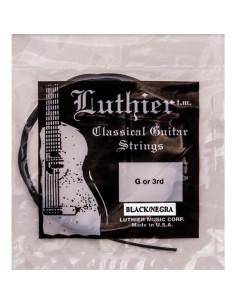 Cuerda 3 Luthier Negra Clásica LU-B3-30