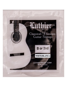 Cuerda 2 Luthier Blanca Clásica LU-W2-30