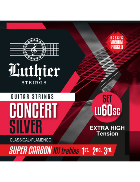 Juego Cuerdas Luthier 60 Super Carbon Clásica LU-60SC